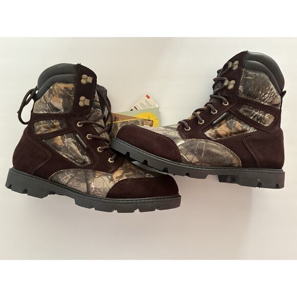 Realtree Other - Realtree Men’s 10.5 Hunting Boots Camo Waterproof Thinsulate 400g Outdoor